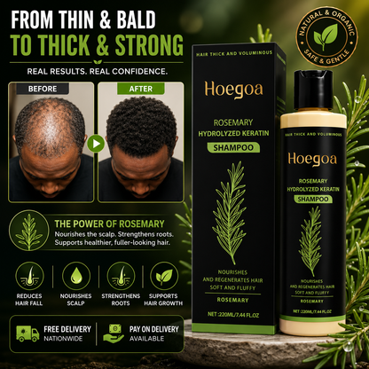 GrowThiq Organic Rosemary Shampoo